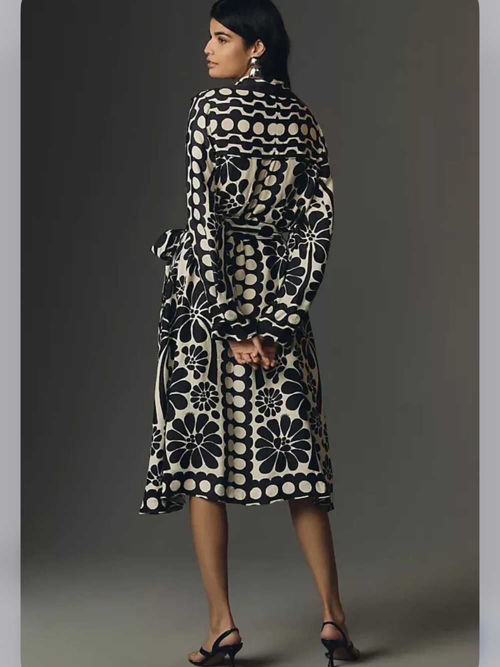 FARM Rio Black and White Palermo Dress - Picture 2 of 16